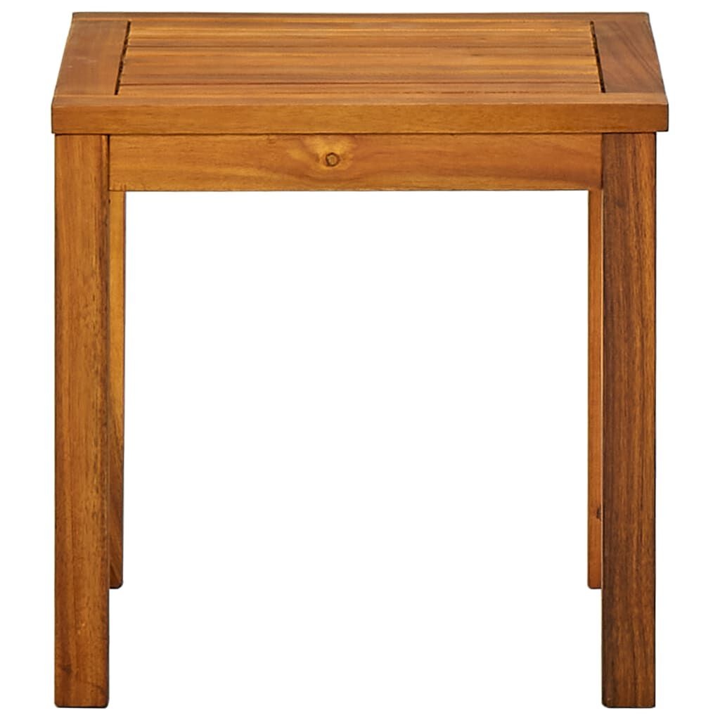 Ligbed met Tafel Massief Acaciahout - 35% Korting