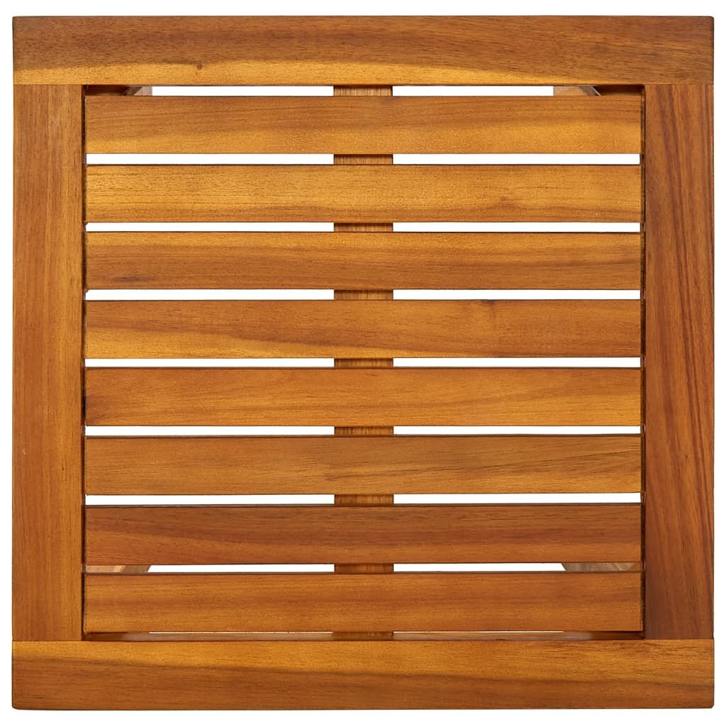 Ligbed met Tafel Massief Acaciahout - 35% Korting