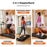 Compacte 3-in-1 Loopband met AI & App - Zwart - 30% Korting