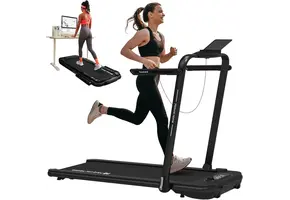 Opvouwbare Loopband 12 km/u - 120 kg | Zwart | 30% Korting