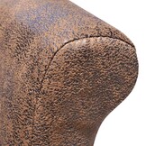 Eetkamerstoelen Kunstleer Bruin 2 Stuks - 35% Korting