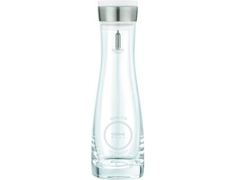 Glazen Waterkaraf 1L met RVS Deksel - 33% Korting