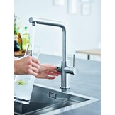 Glazen Waterkaraf 1L met RVS Deksel - 33% Korting