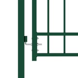 Groene Tuinhekdeur Staal 100 x 175 cm - 35% Korting