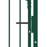 Groene Tuinhekdeur Staal 100 x 175 cm - 35% Korting