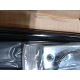 vidaXL Spike Boog Hek DRONTEN 200x200cm Zwart Gepoedercoat Staal - 54% Korting