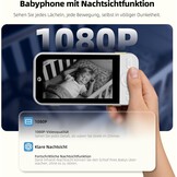 Babyfoon met Camera 2K UHD & 5" Display - 34% Korting