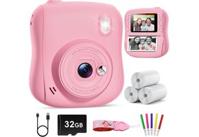 Instant Kindercamera met 14MP & 1080p Video - 57% Korting!