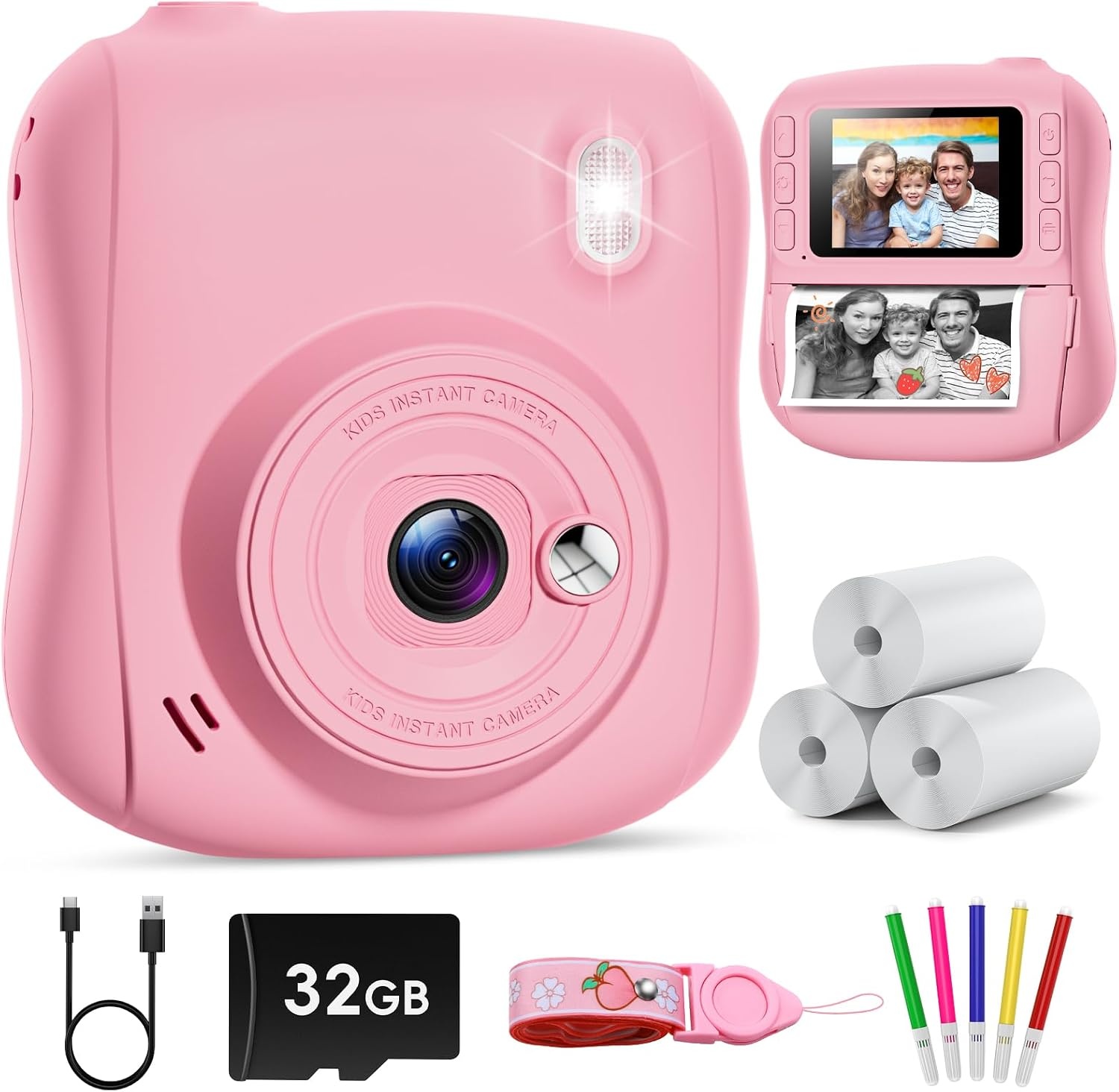 Instant Kindercamera met 14MP & 1080p Video - 57% Korting!