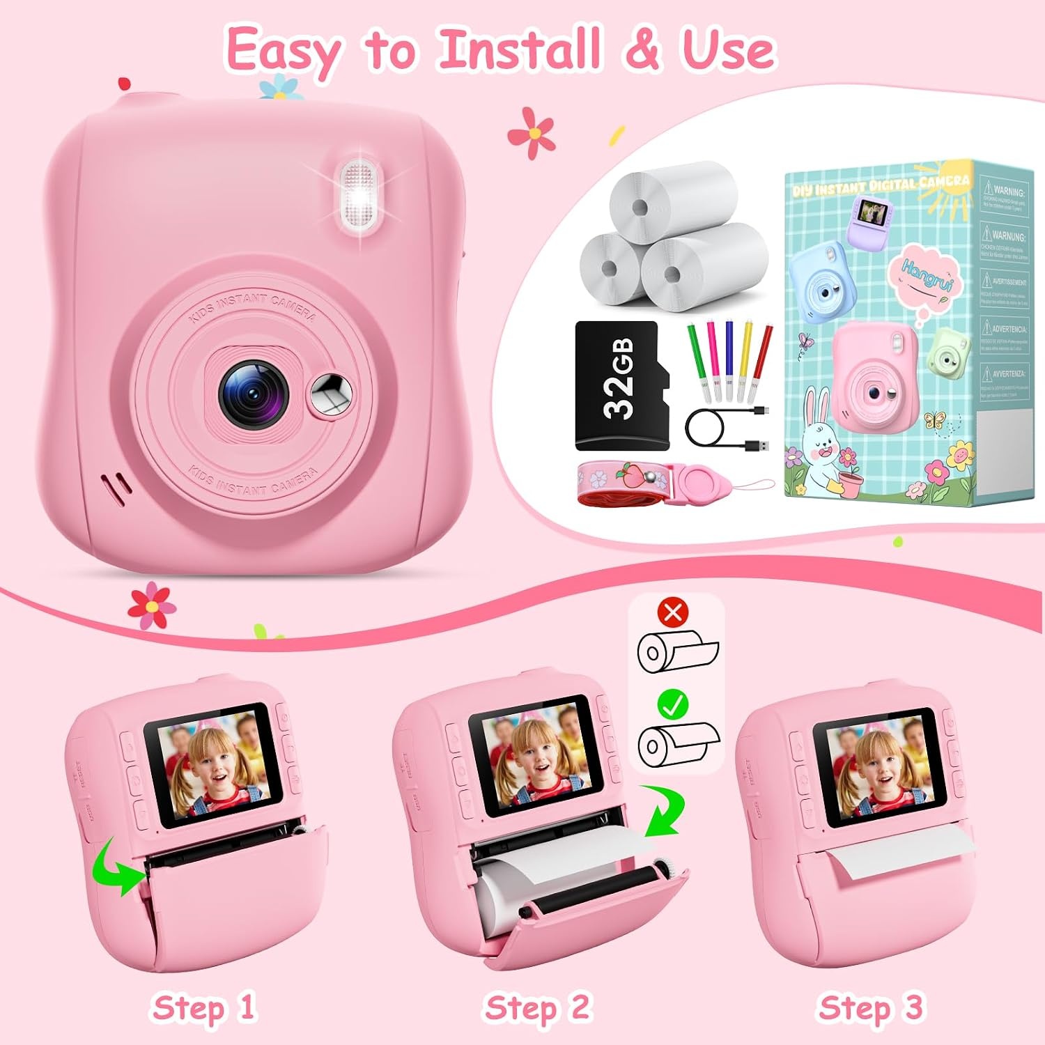 Instant Kindercamera met 14MP & 1080p Video - 57% Korting!