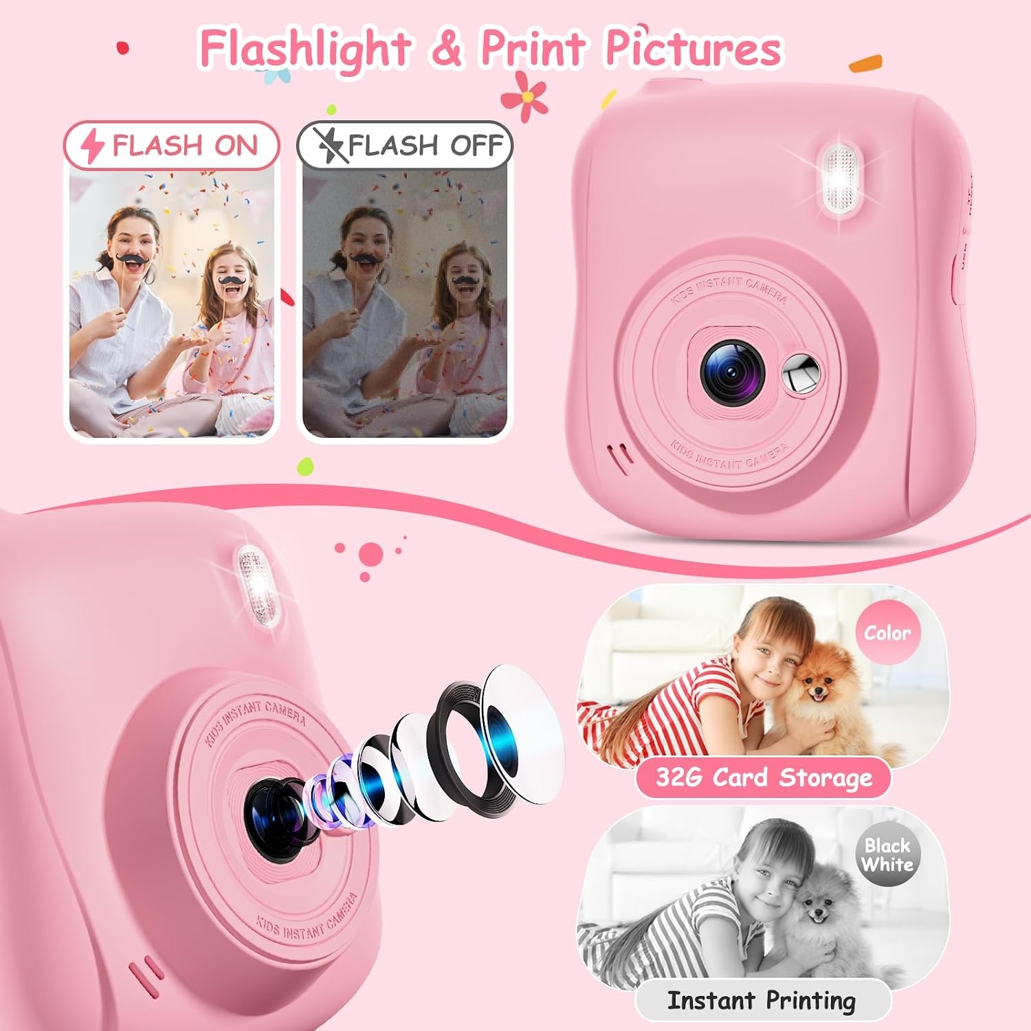 Instant Kindercamera met 14MP & 1080p Video - 57% Korting!