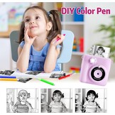 Kindercamera met Printer - Direct Print & Kleurenfoto's - 1080p HD, 32GB Kaart - 34% Korting