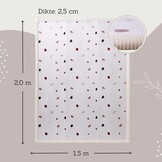 Babyspeelmat 150x200 cm Confetti Koraalfluweel Traagschuim | 34% Korting