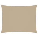 VidaXL Zonnescherm Rechthoekig 3,5x4,5m Oxford Stof Beige - 34% Korting