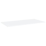 vidaXL Wandschappen 4 st 80x20x1,5 cm bewerkt hout wit 34% korting