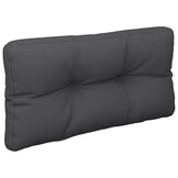VidaXL Palletkussen Stof Zwart 80x40x12 cm - 33% Korting