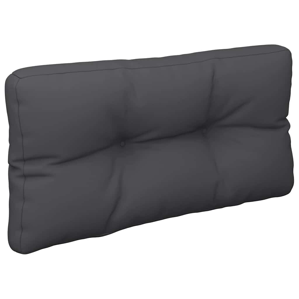 VidaXL Palletkussen Stof Zwart 80x40x12 cm - 33% Korting
