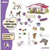 Schleich Manege Speelset met 97 Delen - Paarden & Amazone - 30% Korting!