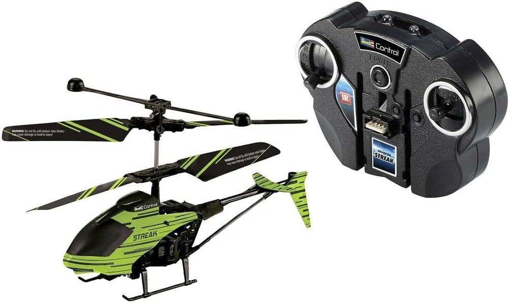 RC Instaphelikopter Groen/Zwart - 51% Korting