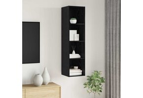 TV-meubelset Zwart Eiken (64% Korting)