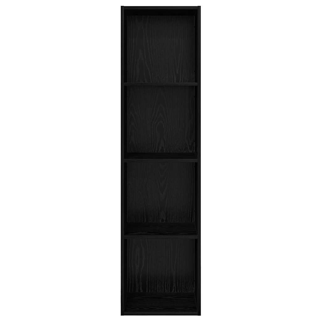 TV-meubel Zwart Eiken 37x37x142,5 cm - 34% Korting!