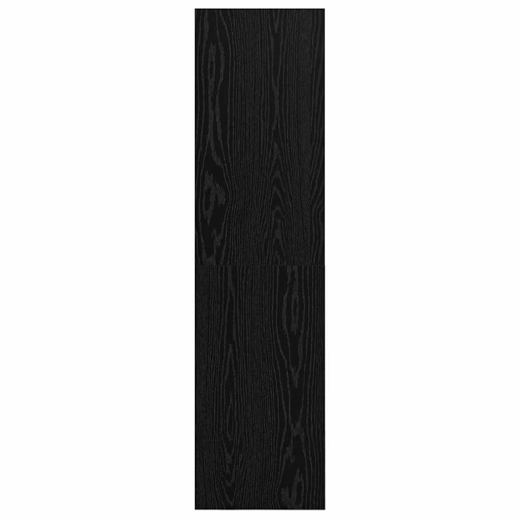 TV-meubel Zwart Eiken 37x37x142,5 cm - 34% Korting!