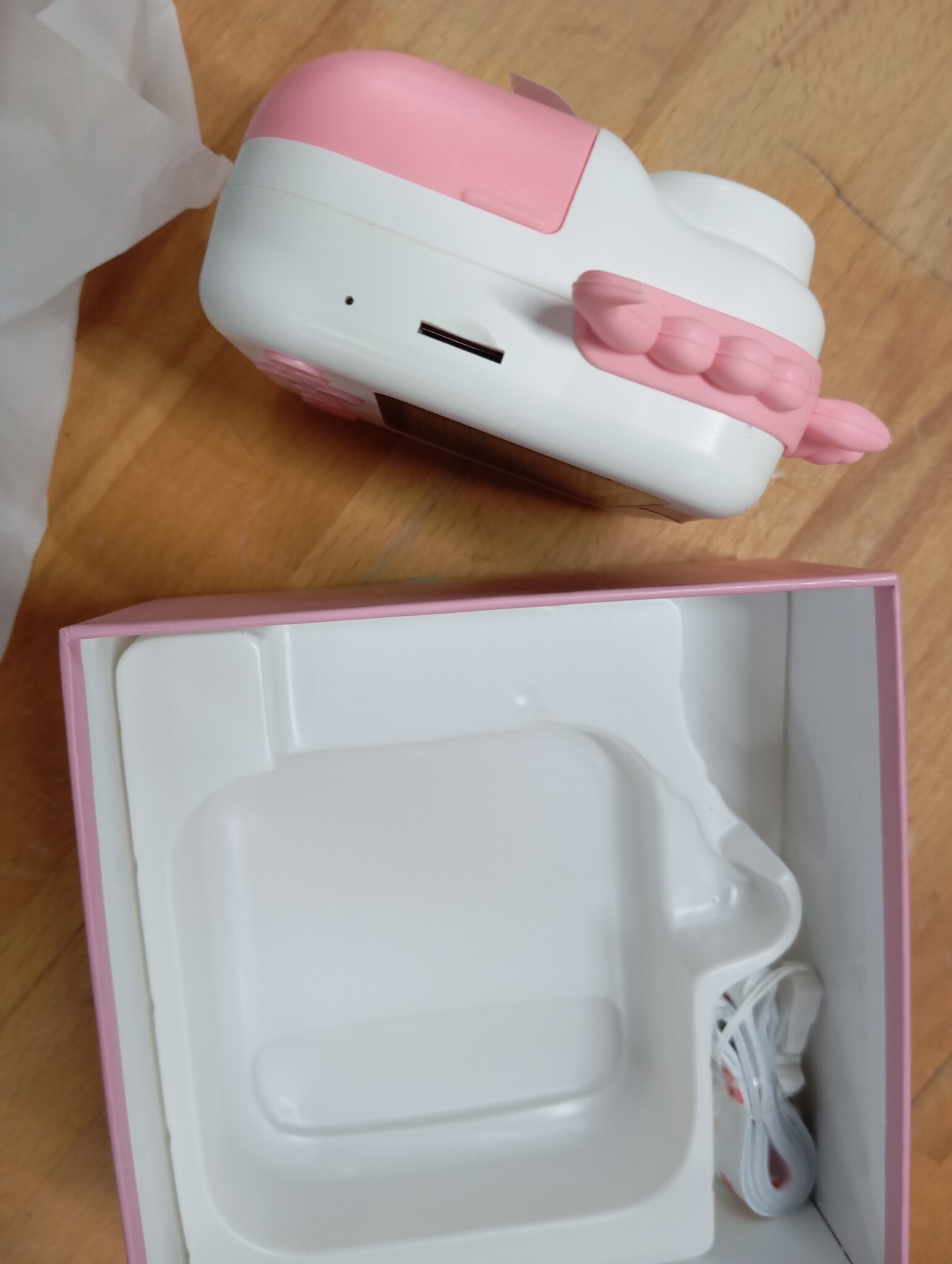 Roze Digitale Instant Camera voor Kinderen - 48MP, 1080p Video, 58% Korting