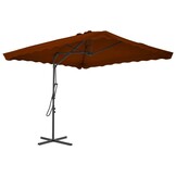 Parasol Terracottakleurig 250x250 cm - 35% Korting
