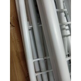 vidaXL Metalen Bedframe Wit 120x190 cm - 59% Korting