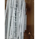 vidaXL Metalen Bedframe Wit 120x190 cm - 59% Korting