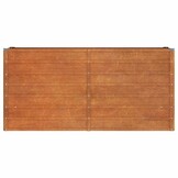 Verhoogde Plantenbak Cortenstaal 160x40x77 cm - 54% Korting