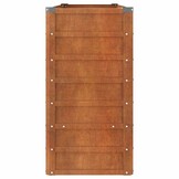 Verhoogde Plantenbak Cortenstaal 160x40x77 cm - 54% Korting