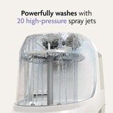 3-in-1 Flessensterilisator: Wassen, Steriliseren, Drogen - 55% Korting