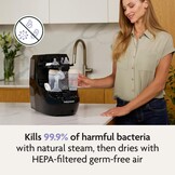 3-in-1 Flessensterilisator: Wassen, Steriliseren, Drogen - 55% Korting