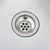 RVS Spoelbak met Afdruiprek - Handgemaakt, 87cm - 35% Korting