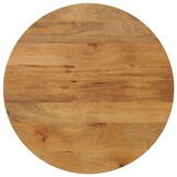 Rond Tafelblad Mangohout Eikenkleur 70x3,8 cm (35% Korting)