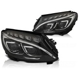 Koplampen Mercedes W205 (2014-2018) Zwart - LED, 55% Korting