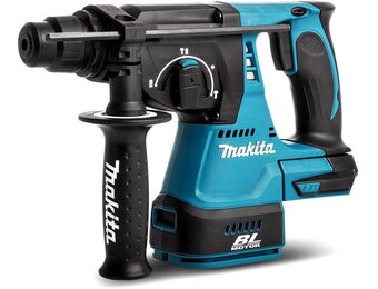 Makita Boorhamer Draadloos 18V SDS-Plus 24mm Zwart/Blauw (Behuizing) 60% Korting