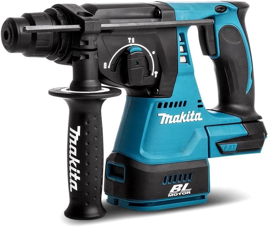 Makita Boorhamer Draadloos 18V SDS-Plus 24mm Zwart/Blauw (Behuizing) 60% Korting