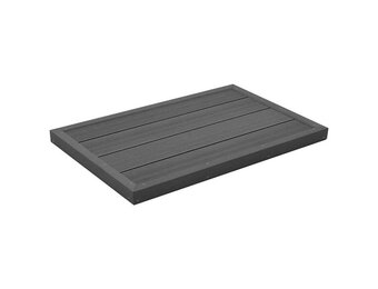 vidaXL Vloerelement HKC voor Douche/Zwembad - Grijs (34% Korting)