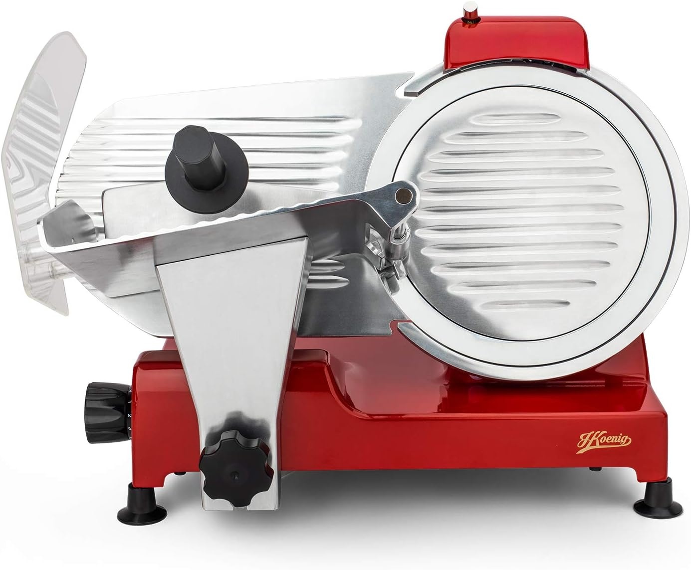 Elektrische Allessnijder H.Koenig MSX254 Rood - 35% Korting