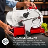 Elektrische Allessnijder H.Koenig MSX254 Rood - 35% Korting