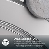 Elektrische Allessnijder H.Koenig MSX254 Rood - 35% Korting