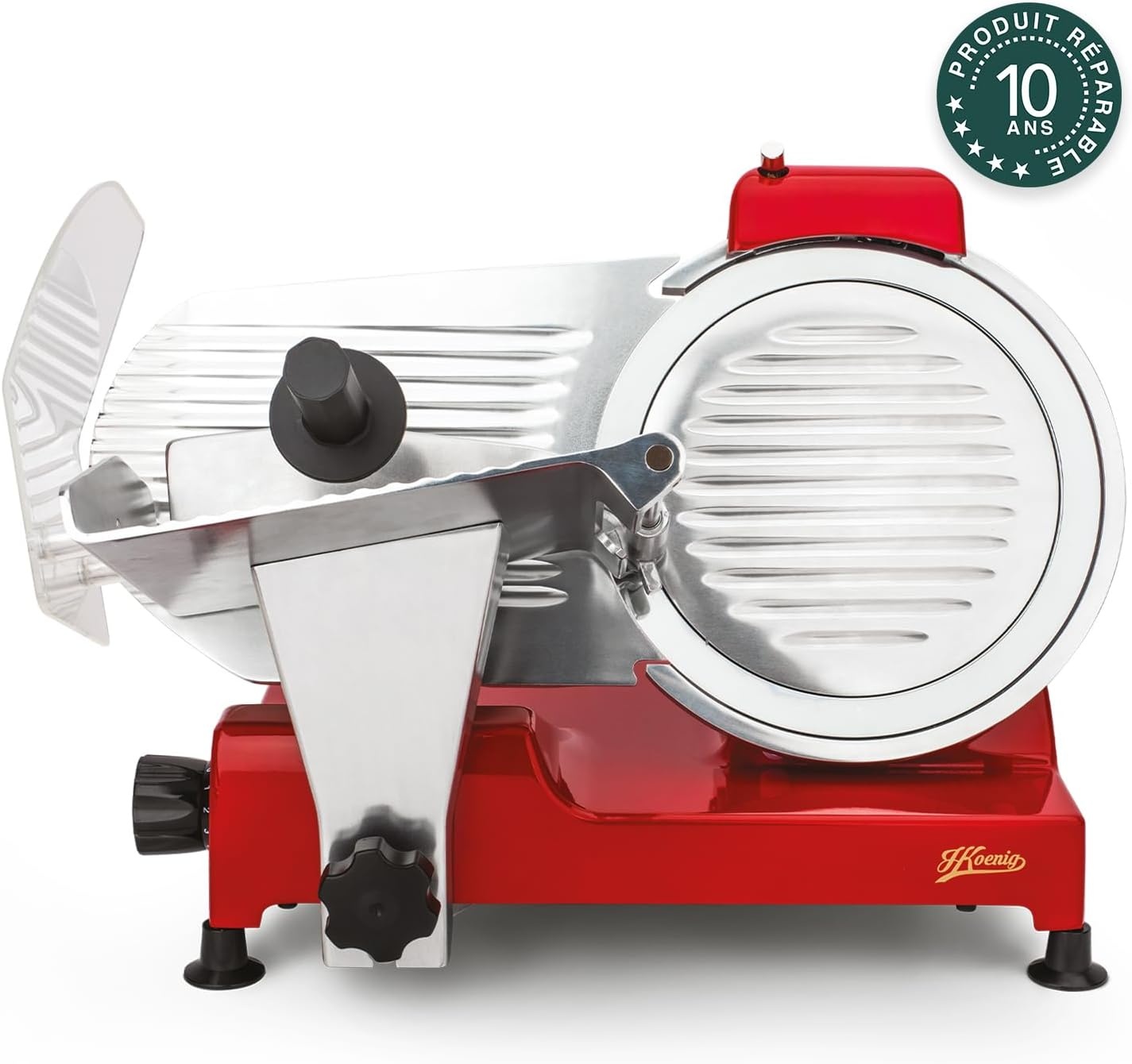 Elektrische Allessnijder H.Koenig MSX254 Rood - 35% Korting