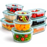 Set van 7 Glazen Voedselcontainers - 28% Korting!