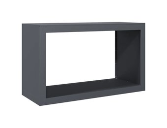 VidaXL Haardhoutrek 100x40x60 cm Antraciet - 35% Korting!