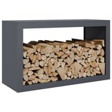VidaXL Haardhoutrek 100x40x60 cm Antraciet - 35% Korting!