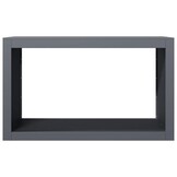 VidaXL Haardhoutrek 100x40x60 cm Antraciet - 35% Korting!