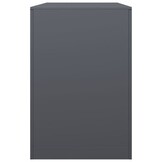 VidaXL Haardhoutrek 100x40x60 cm Antraciet - 35% Korting!