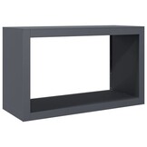 VidaXL Haardhoutrek 100x40x60 cm Antraciet - 35% Korting!